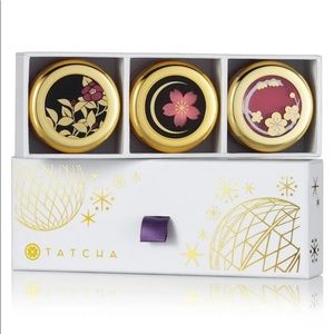 Tatcha Camellia Lip Balm Trio Brand New Sealed
